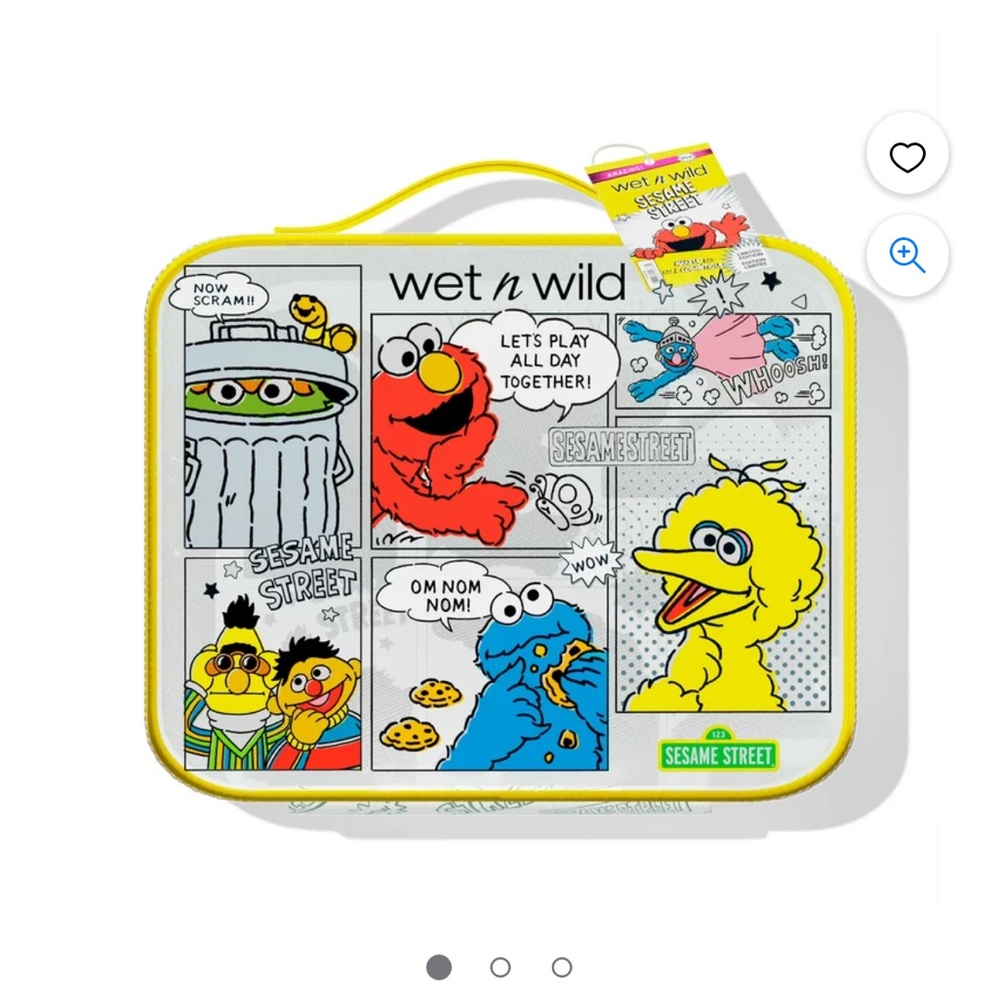 WET N WILD X SESAME STREET bag multi use